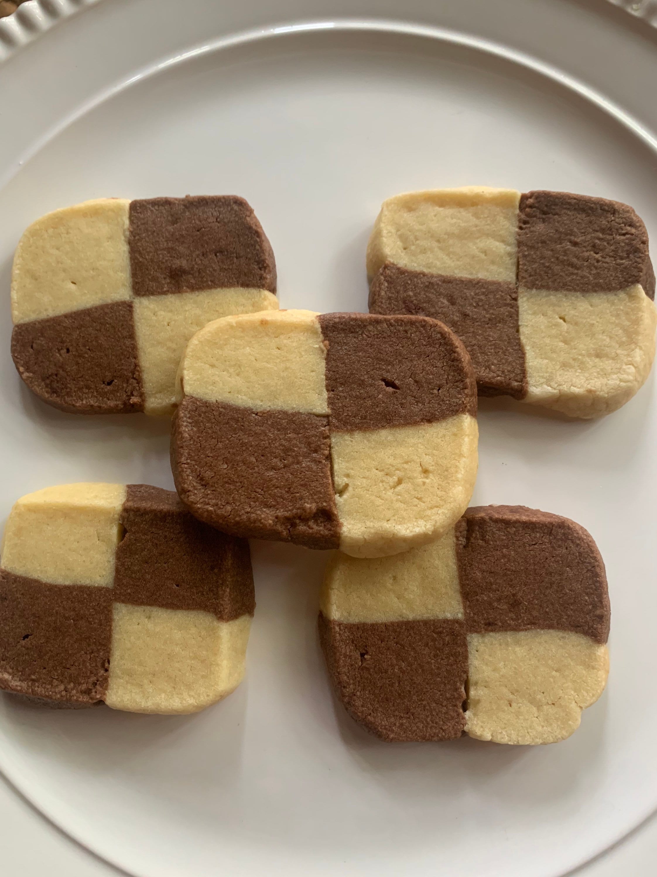 Frank’s Checkerboard Cookies