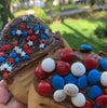 Peanut Butter Dipped Celebration Cookies