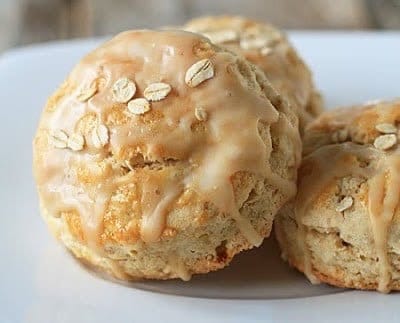 Maple Oat Scones