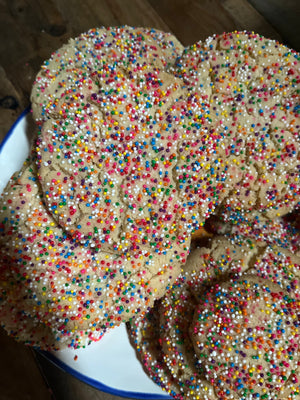 Large Sprinkle Sugar Cookies