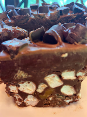 CARMIC BAR Chocolate Caramel Rocky Road