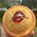 Jumbo Strawberry Corn Muffin