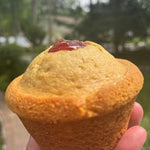 Jumbo Strawberry Corn Muffin