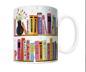 Bookshelf Mug