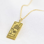 Fortune Tarot Card Necklace