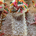 Italian jam Cookies with white chocolate