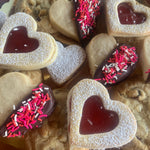 Shortbread Heart Cookies
