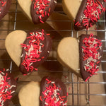 Shortbread Heart Cookies