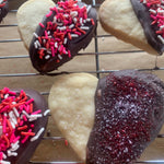 Shortbread Heart Cookies