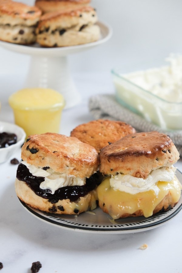 Traditional Irish Currant Scones