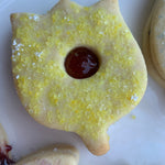 Pretty Tulip Linzer Cookies
