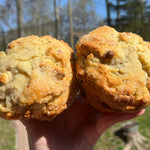Jumbo Raspberry White Chocolate Chip Muffin