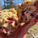 Jumbo Raspberry White Chocolate Chip Muffin