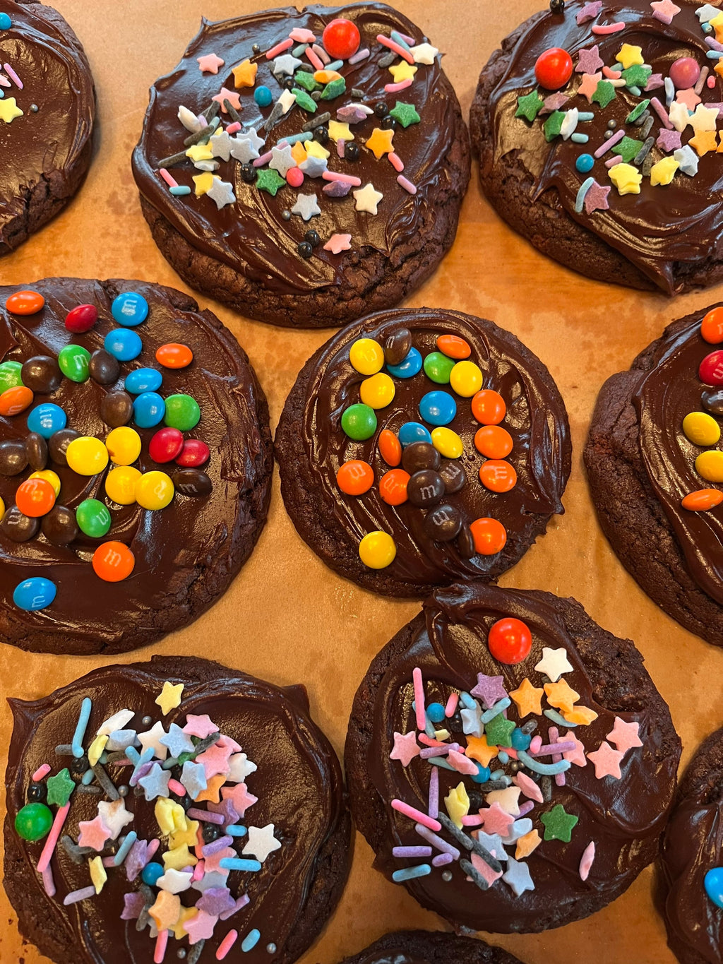 Orbit Chocolate Brownie Cookies