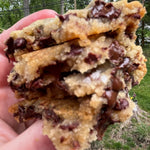 Salted Large Chocolate Chip Cookies