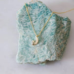 Celestial Moon and Star Necklace