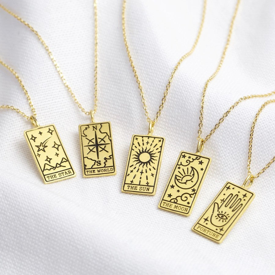 The Star Tarot Card Necklace