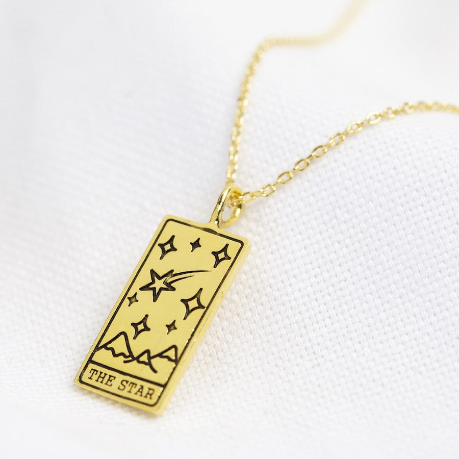 The Star Tarot Card Necklace
