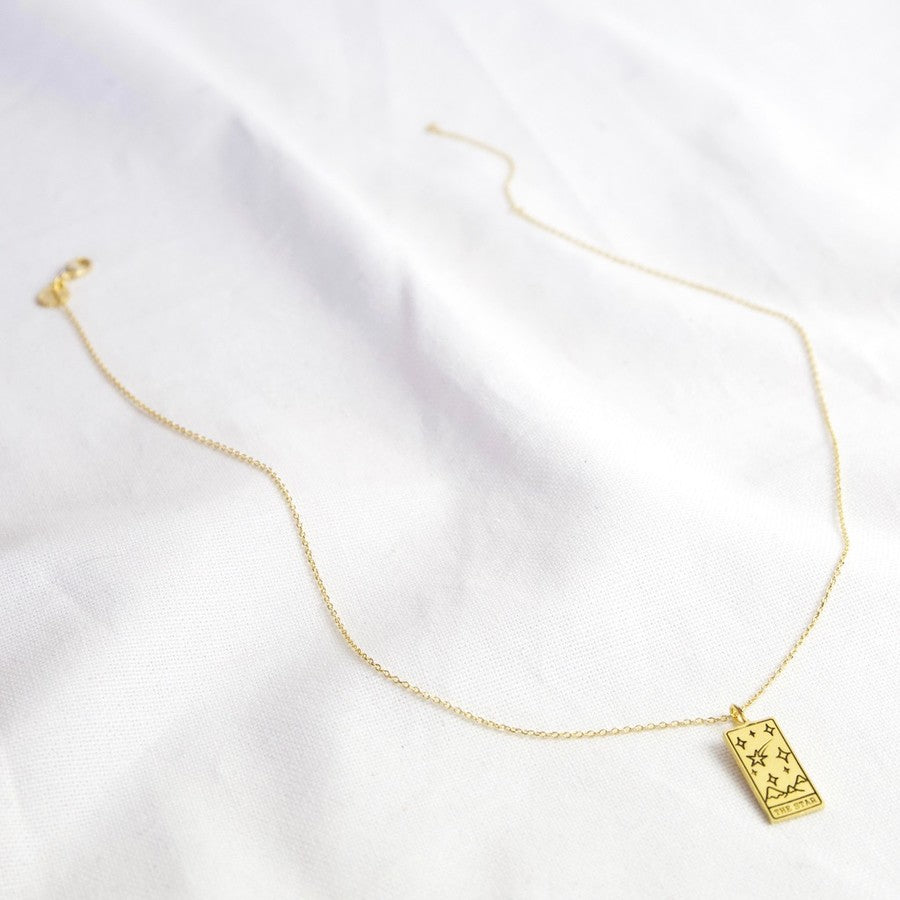 The Star Tarot Card Necklace