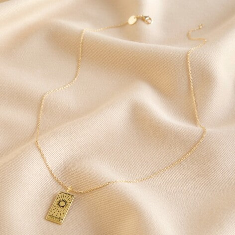 The Sun Tarot Card Necklace
