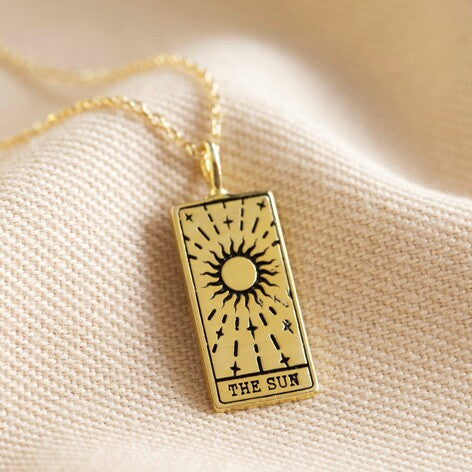 The Sun Tarot Card Necklace