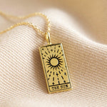 The Sun Tarot Card Necklace