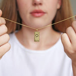 The Sun Tarot Card Necklace