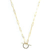 Toggle Paper Clip Necklace