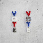 Vote Acrylic Dangle Earrings