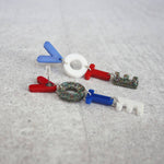 Vote Acrylic Dangle Earrings
