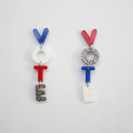 Vote Acrylic Dangle Earrings