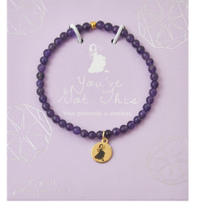 You've Got This Amethyst Bracelet